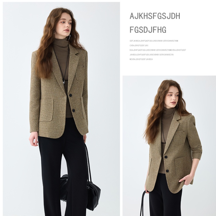 Fashion business suit spring coat for women