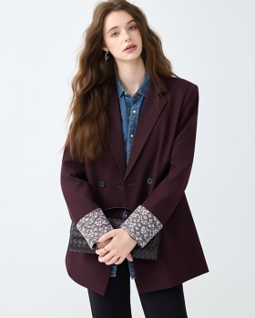 Fashion temperament business suit spring coat