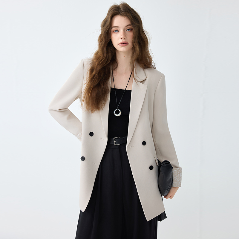 Fashion temperament business suit spring coat