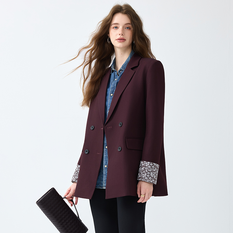 Fashion temperament business suit spring coat