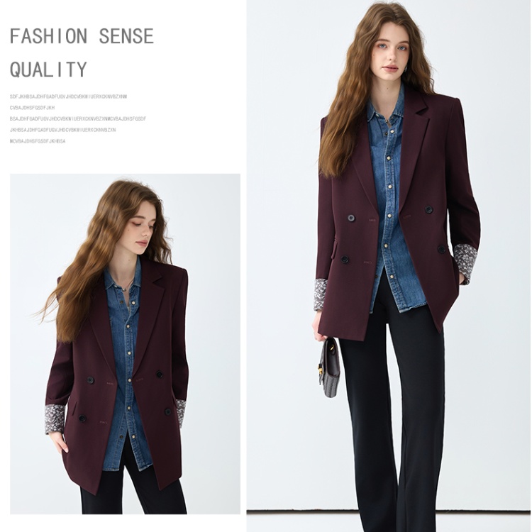 Fashion temperament business suit spring coat