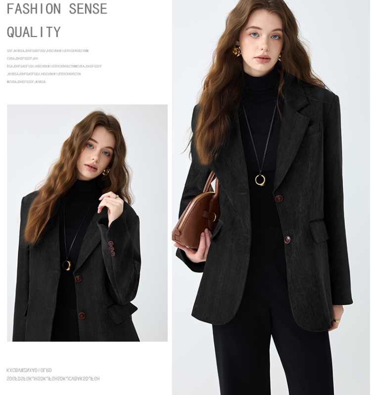 Temperament spring business suit fashion coat