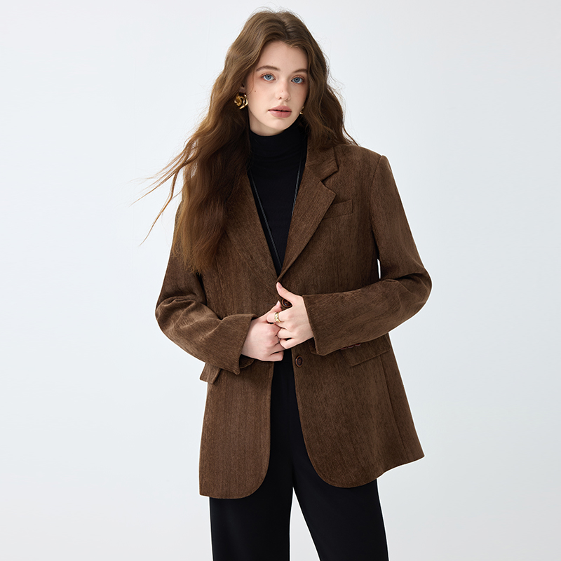 Temperament spring business suit fashion coat