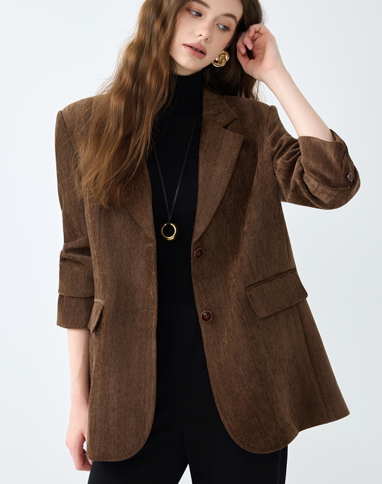 Temperament spring business suit fashion coat