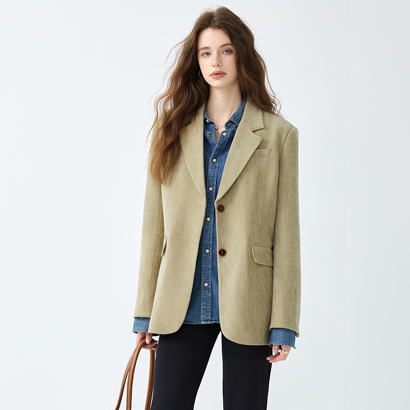 Temperament spring business suit fashion coat