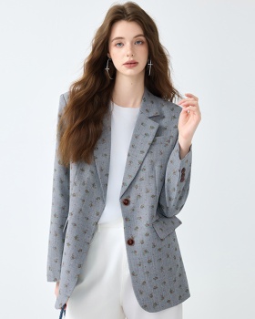 Fashion spring business suit temperament coat for women