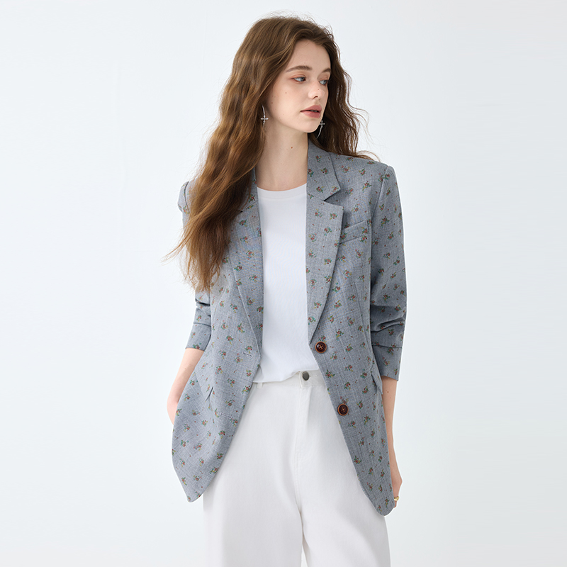 Fashion spring business suit temperament coat for women