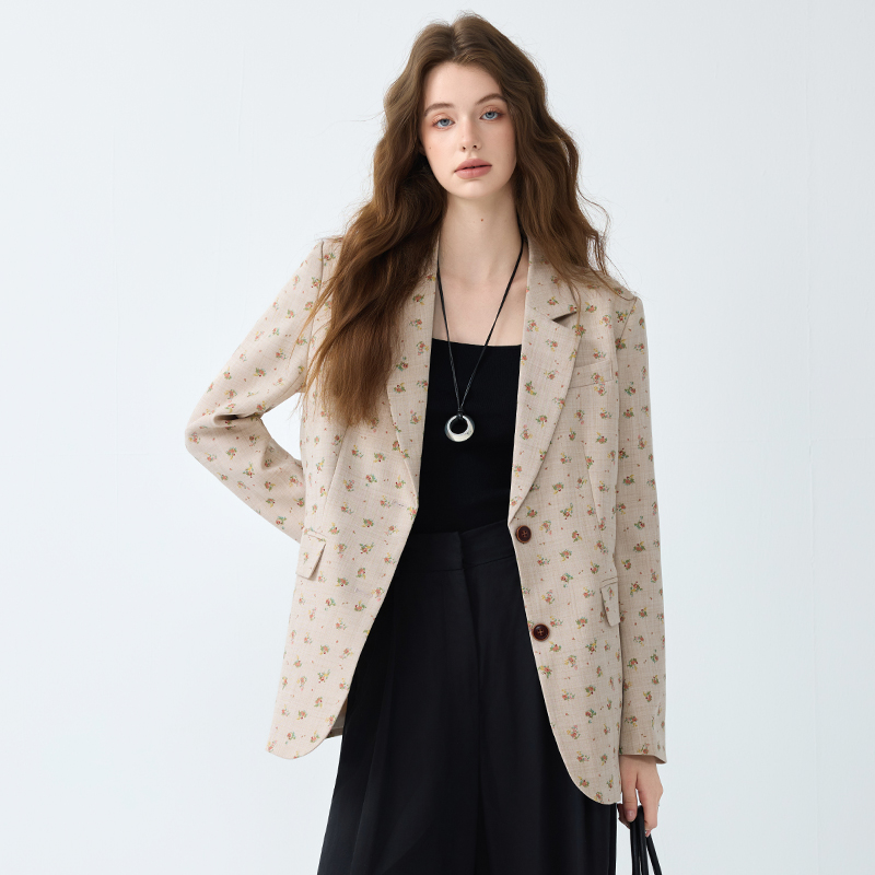 Fashion spring business suit temperament coat for women