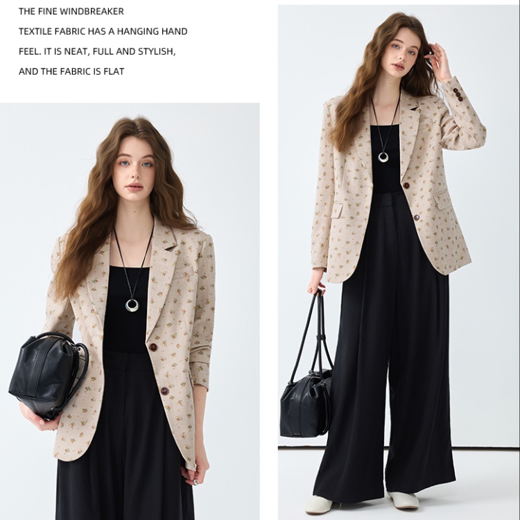 Fashion spring business suit temperament coat for women