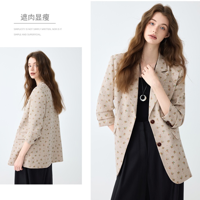 Fashion spring business suit temperament coat for women
