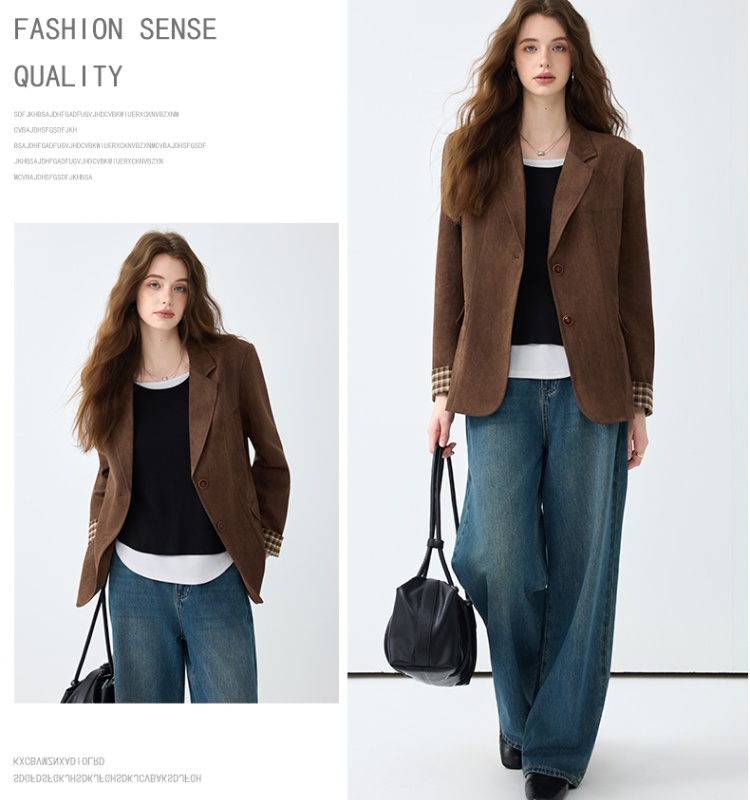 Spring temperament business suit fashion coat