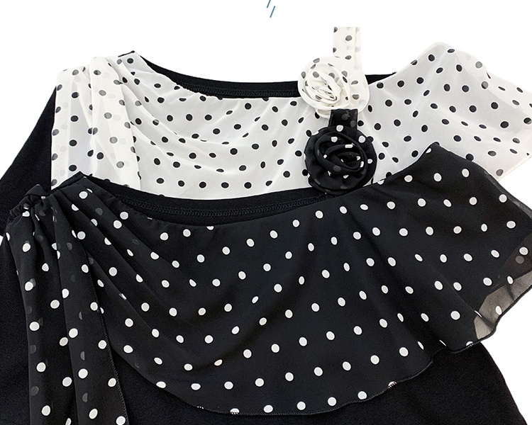 Long sleeve slim T-shirt strapless fashion tops for women