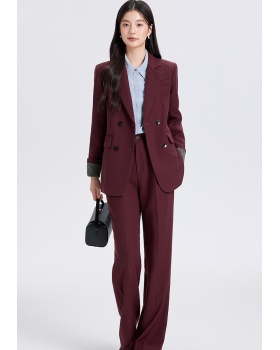 Fashion spring suit pants temperament coat 2pcs set