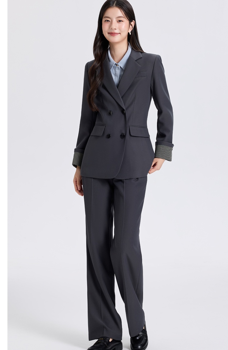 Fashion spring suit pants temperament coat 2pcs set