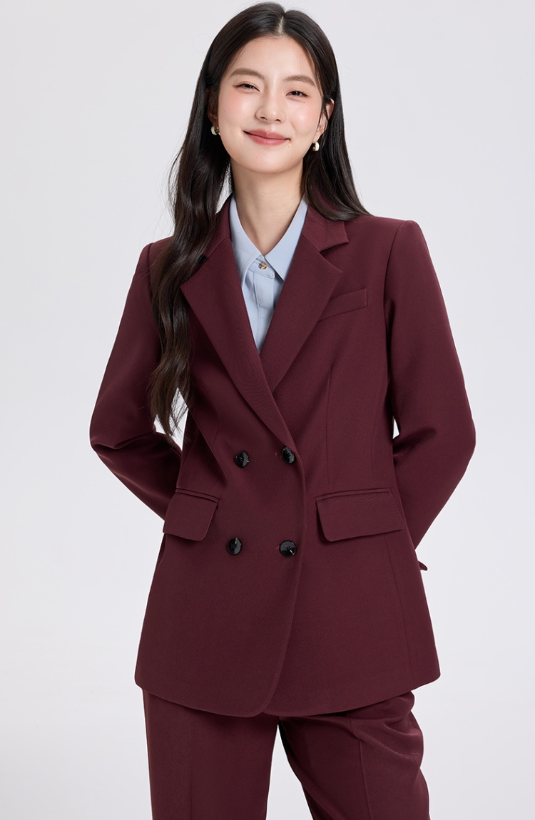 Fashion spring suit pants temperament coat 2pcs set