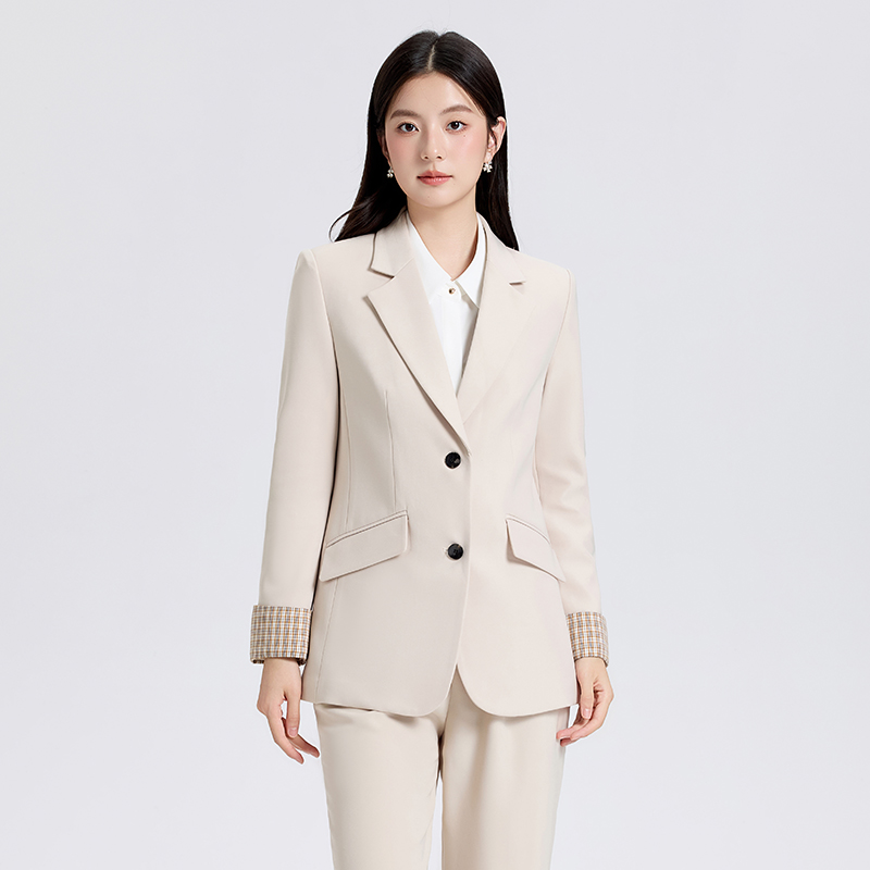 Temperament spring coat fashion suit pants 2pcs set