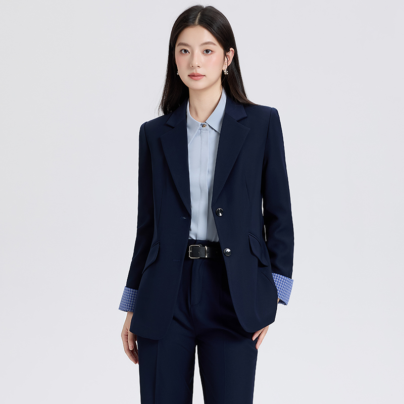 Temperament spring coat fashion suit pants 2pcs set