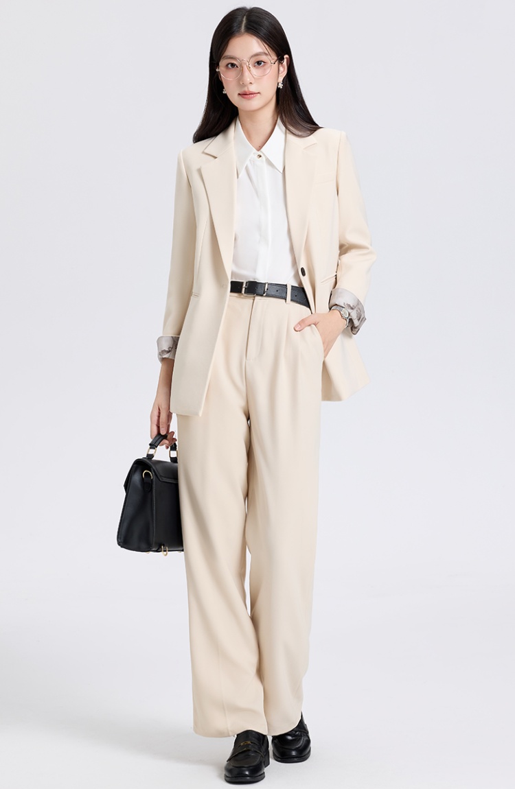 Fashion business suit suit pants 2pcs set for women