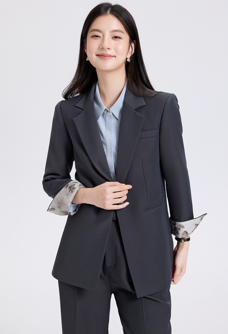 Fashion business suit suit pants 2pcs set for women