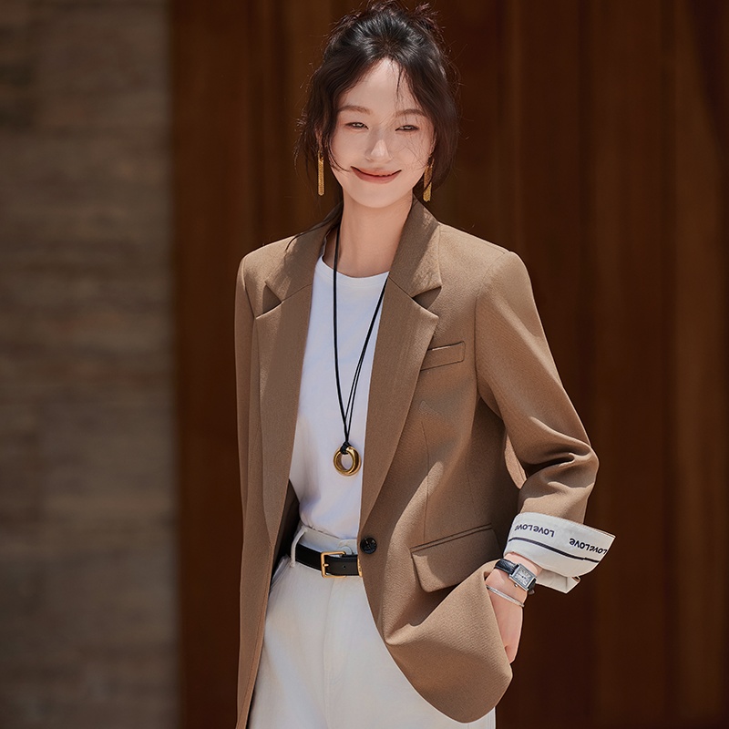 Temperament fashion coat spring business suit
