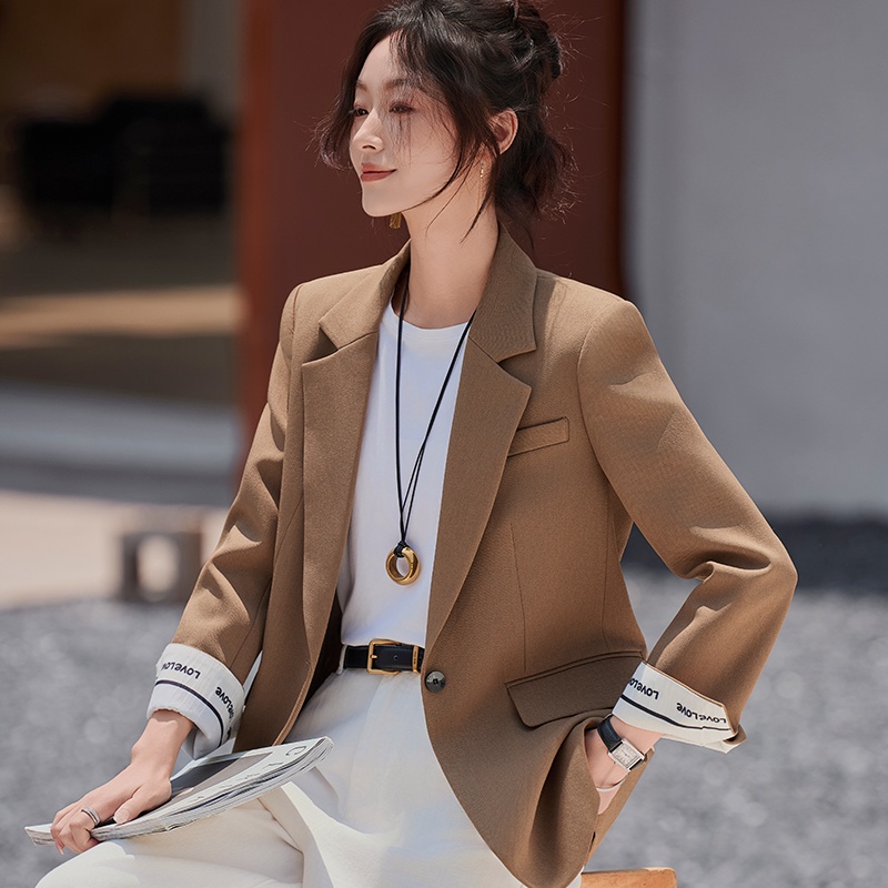 Temperament fashion coat spring business suit