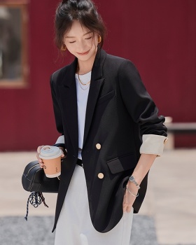 Temperament business suit spring coat for women