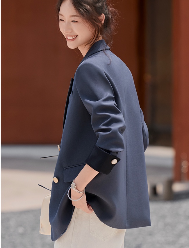 Temperament business suit spring coat for women