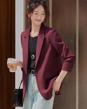 Temperament spring business suit fashion coat