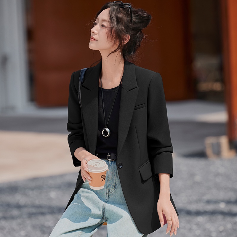 Temperament spring business suit fashion coat