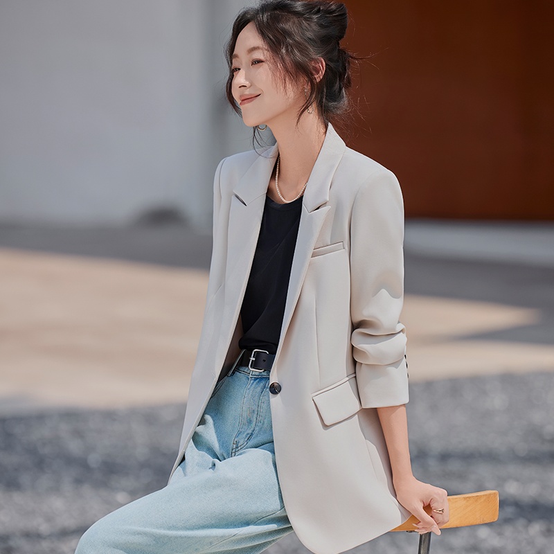 Temperament spring business suit fashion coat