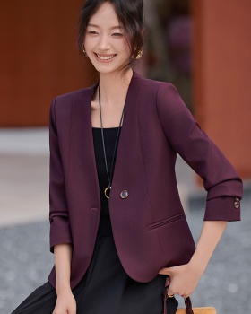 Temperament spring business suit fashion coat