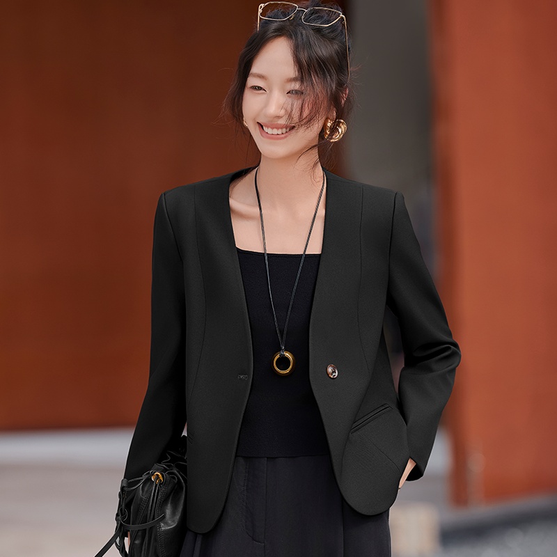 Temperament spring business suit fashion coat