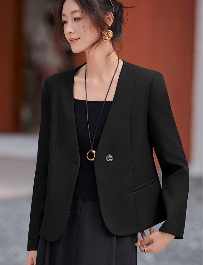 Temperament spring business suit fashion coat