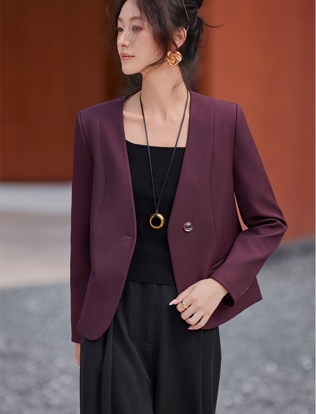Temperament spring business suit fashion coat