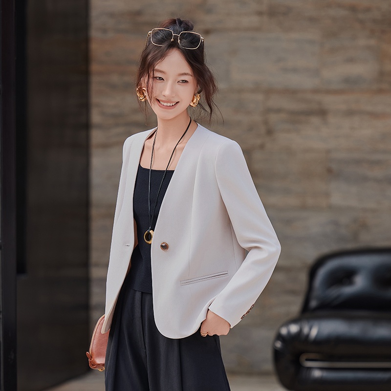 Temperament spring business suit fashion coat