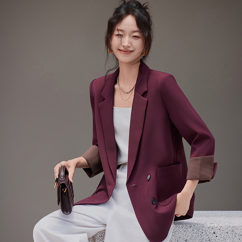 Fashion spring business suit temperament coat for women