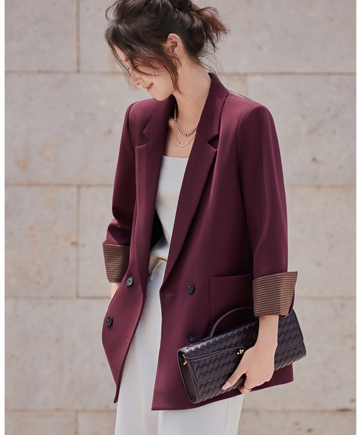 Fashion spring business suit temperament coat for women