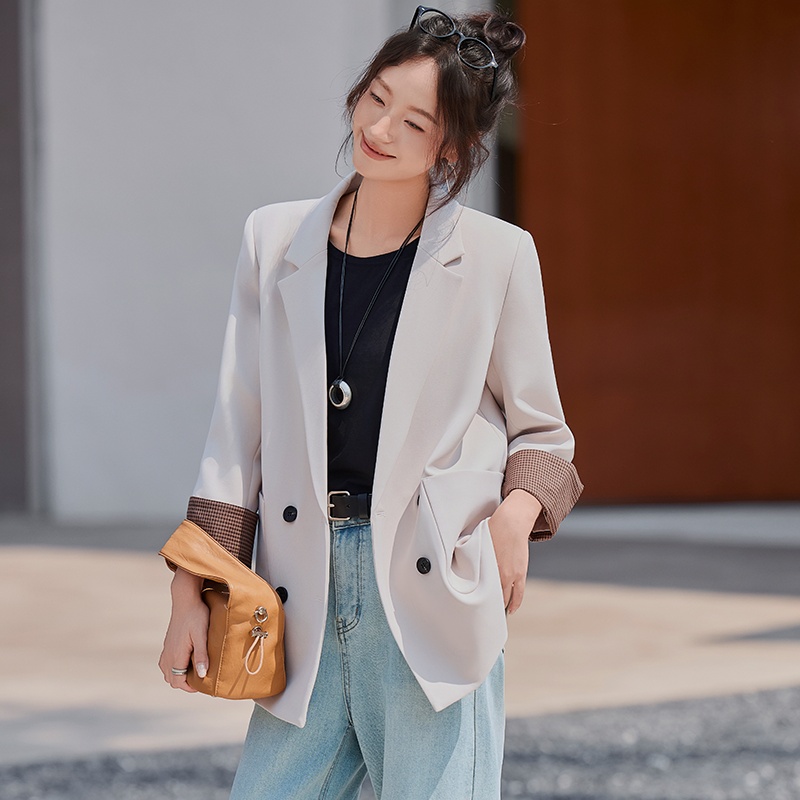 Fashion spring business suit temperament coat for women