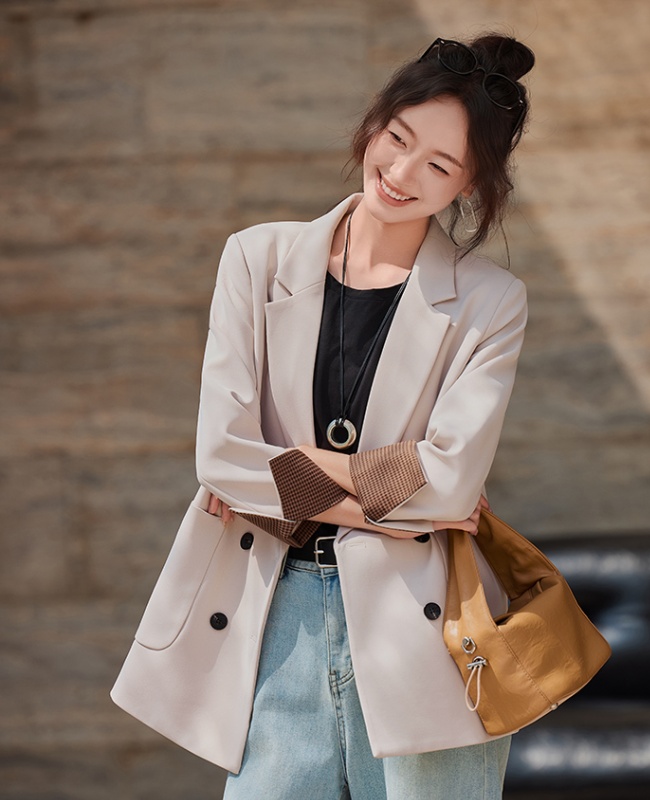Fashion spring business suit temperament coat for women