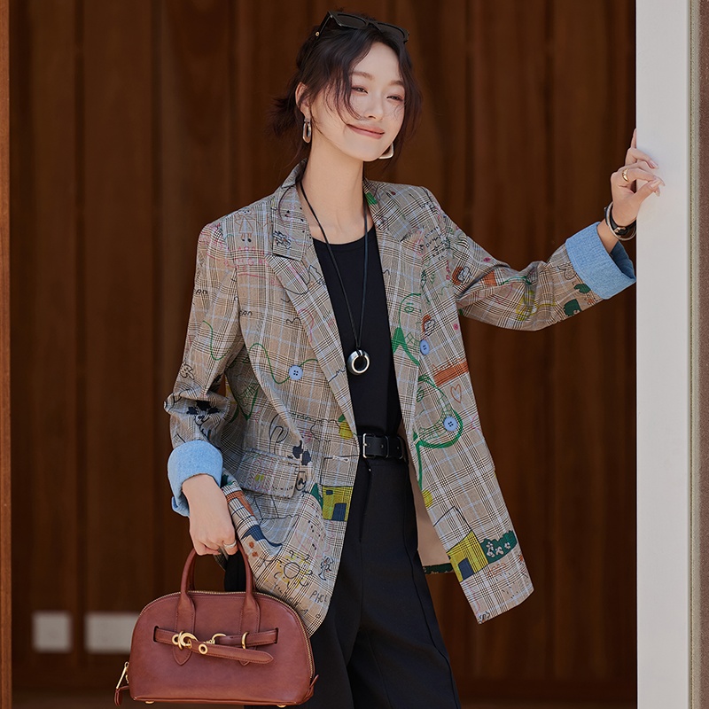 Autumn fashion coat temperament business suit for women