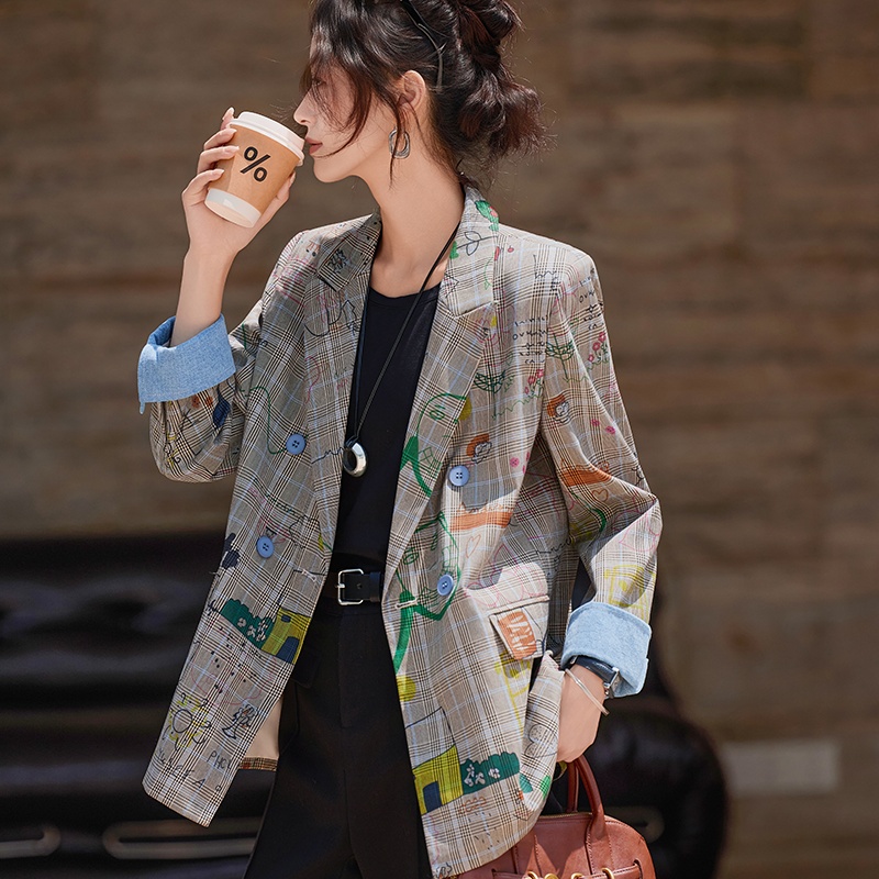 Autumn fashion coat temperament business suit for women