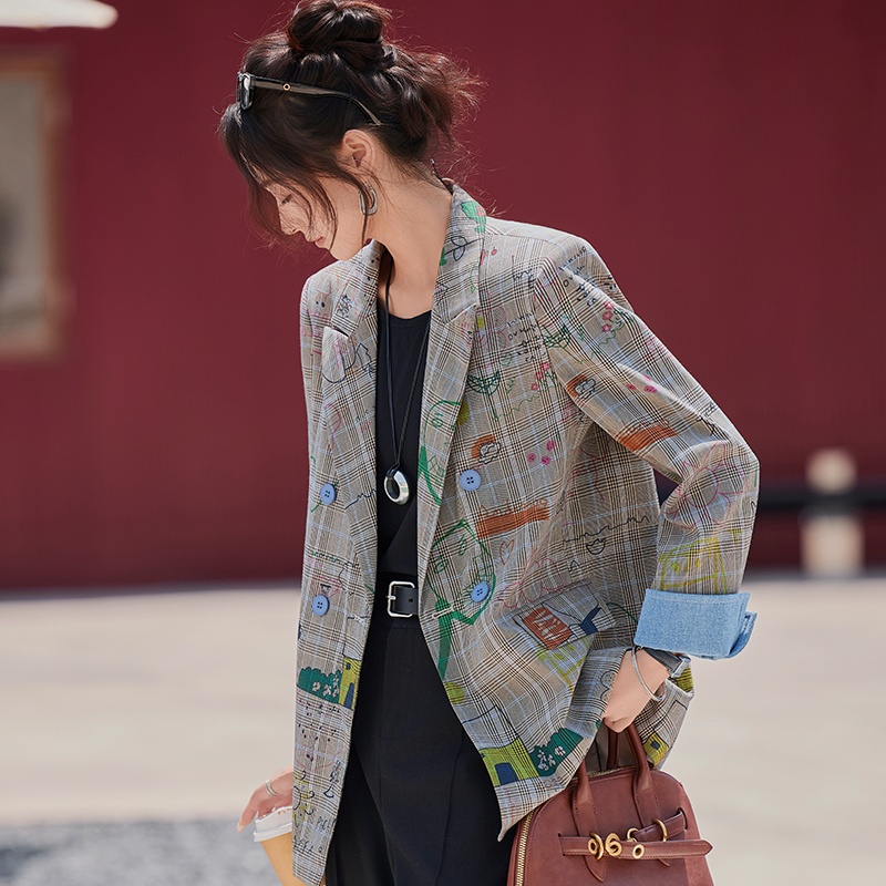 Autumn fashion coat temperament business suit for women
