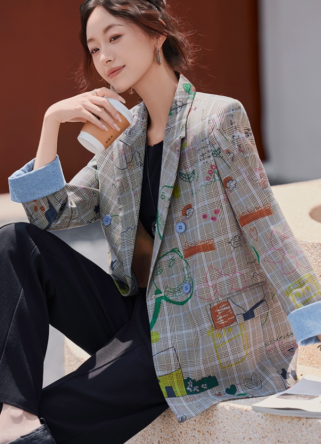 Autumn fashion coat temperament business suit for women