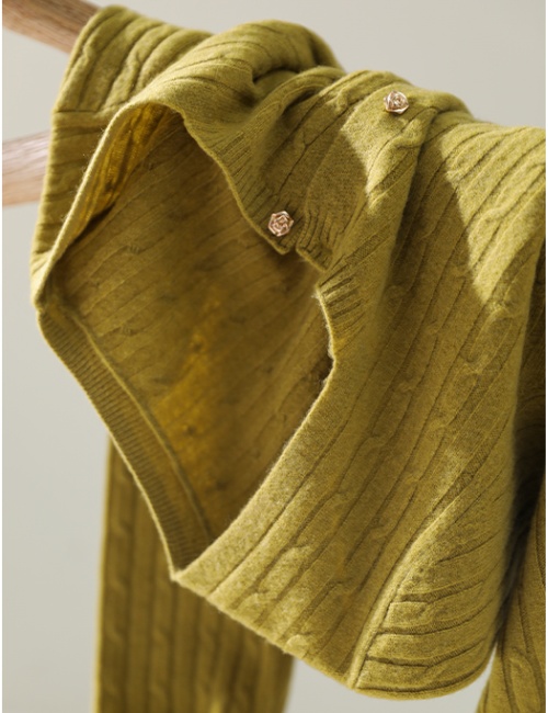 Autumn and winter tops chanelstyle cardigan for women