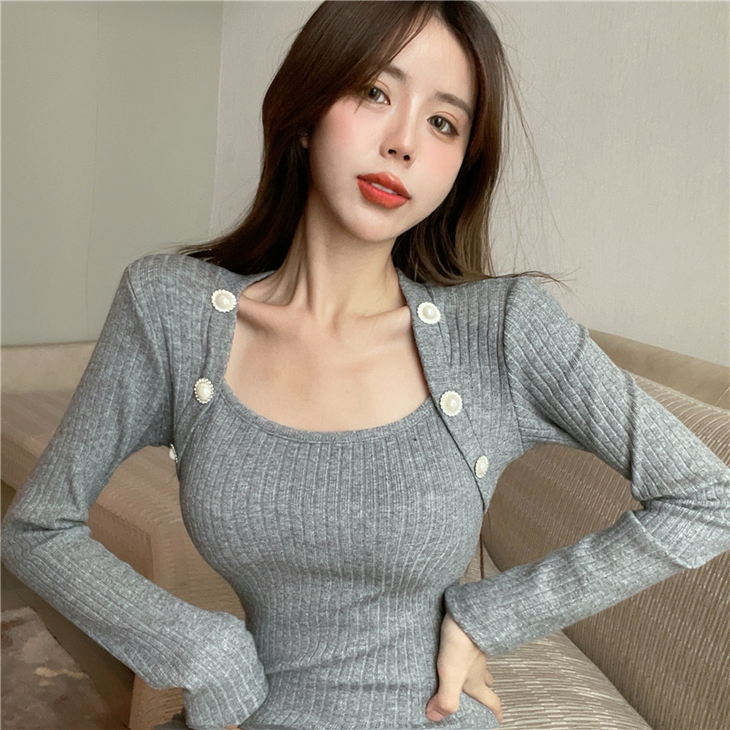Thick retro bottoming package hip spicegirl dress for women