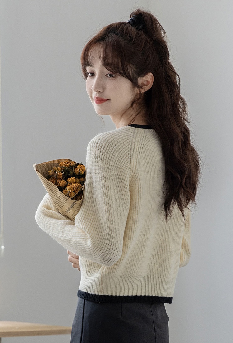 Autumn and winter sweater bottoming shirt for women