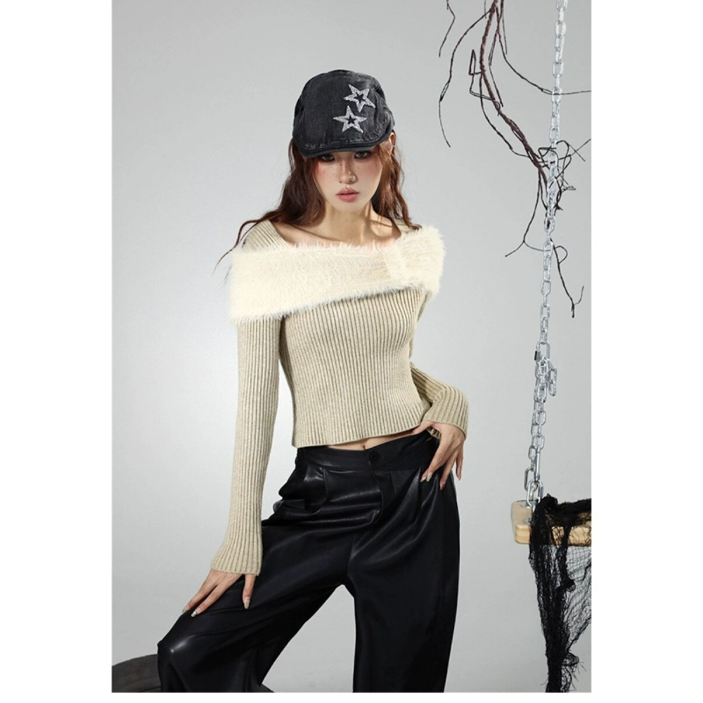Enticement villus tops sexy spicegirl sweater