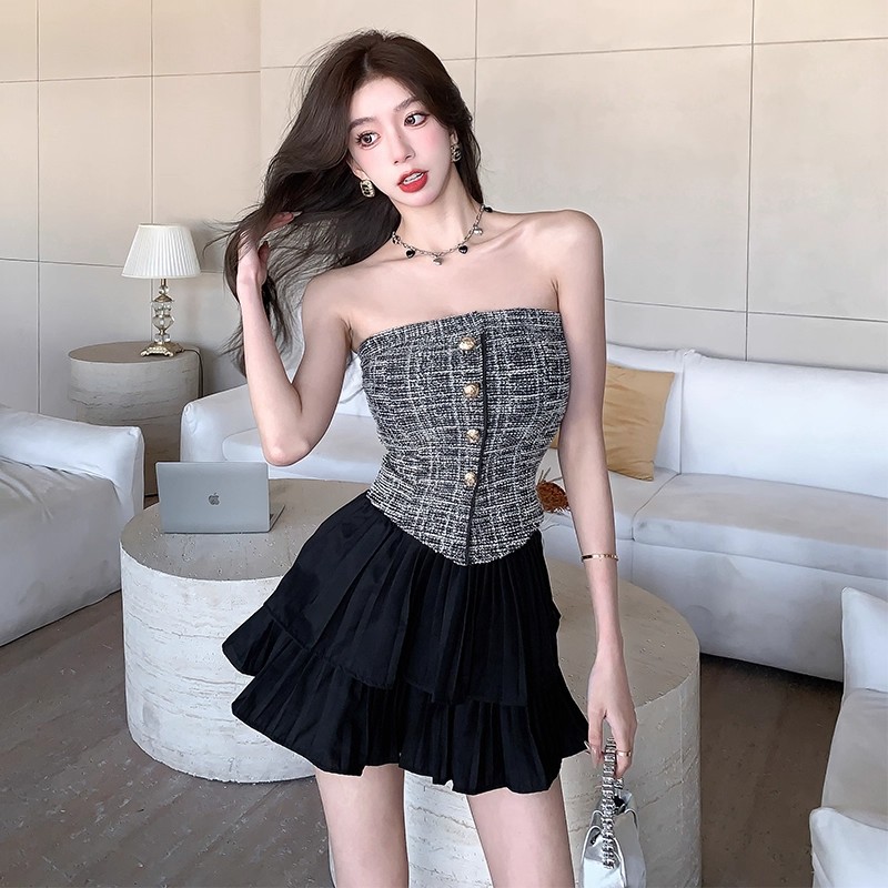 Enticement Korean style temperament slim T-shirt