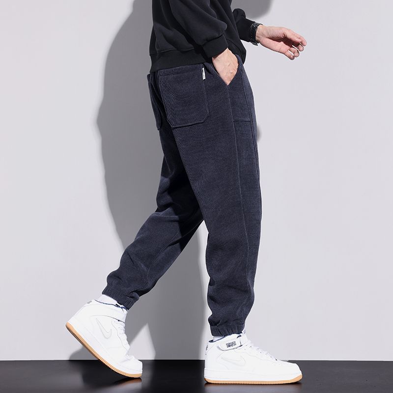 Large yard autumn pants Casual loose sweatpants for men