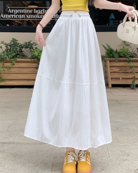 Fashion lined slim large yard skirt for women